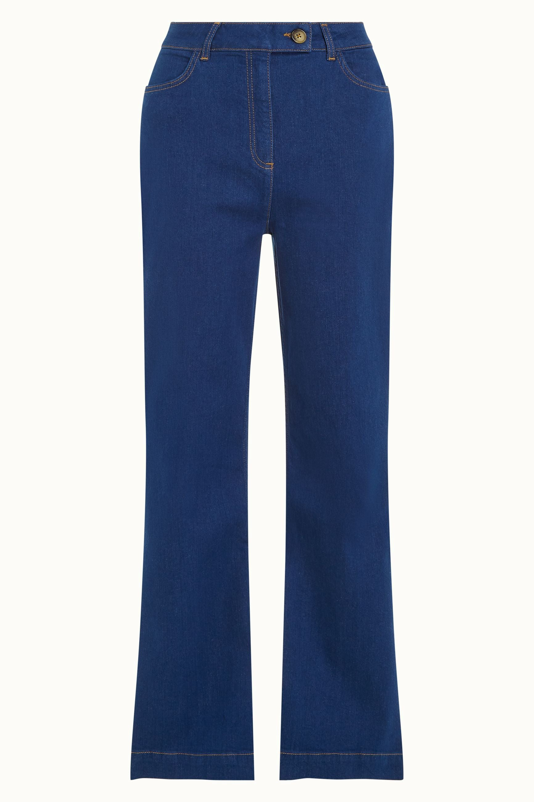 Ella Pants Sloane Denim - Indigo Blue