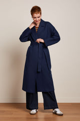 Diana Coat Austin - Evening Blue