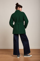 Maura Coat Short Kennedy - Forest Green