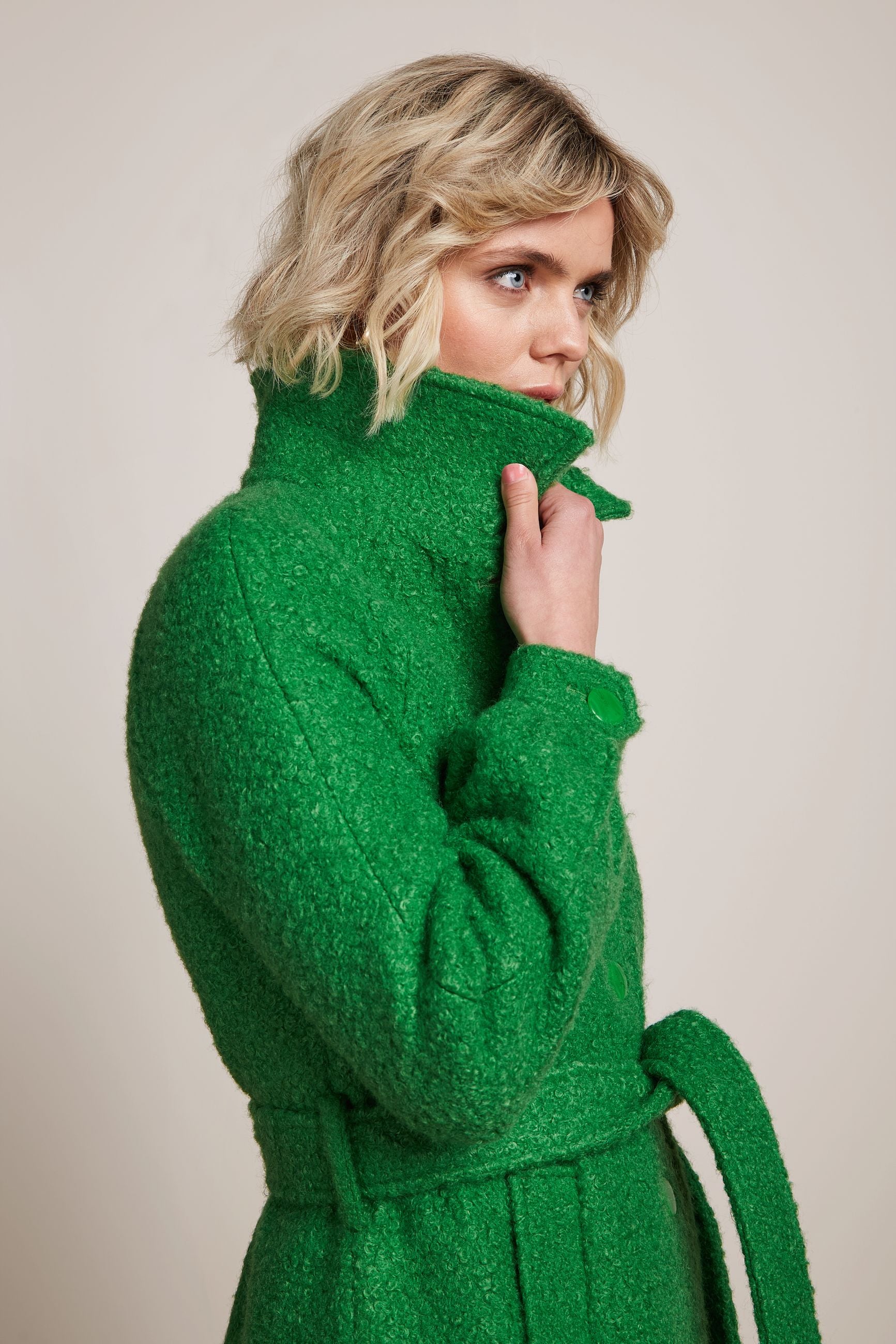 Rachel Puff Coat Memphis - Very Green