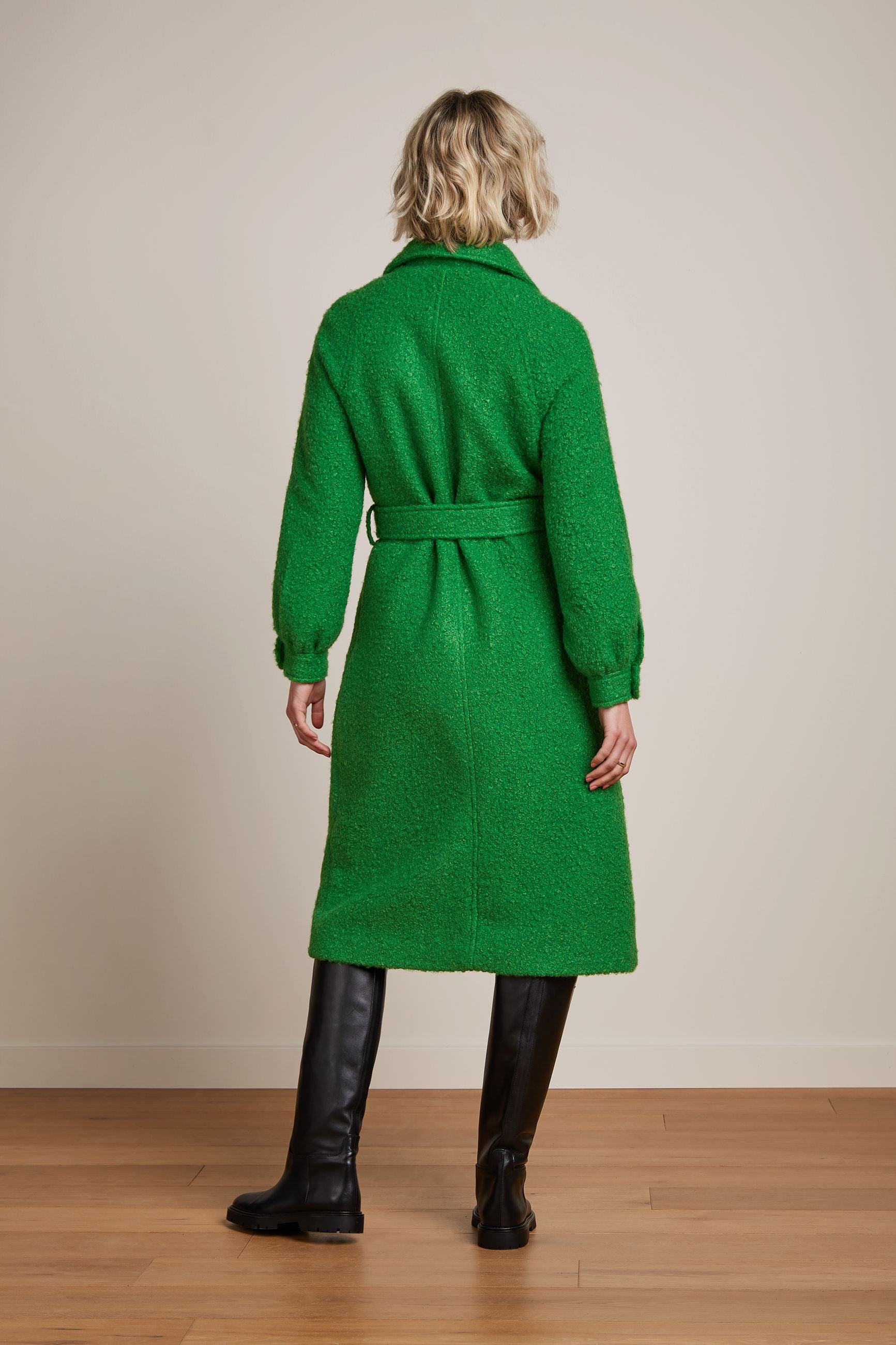 Rachel Puff Coat Memphis - Very Green