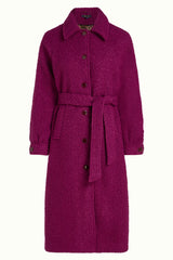 Rachel Puff Coat Memphis - Wild Fuchsia