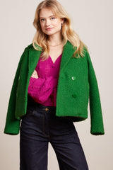 Patti Coat Memphis - Very Green