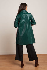 Anais Coat Shine - Dragonfly Green