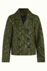 Patti Coat Viper - Olive Green