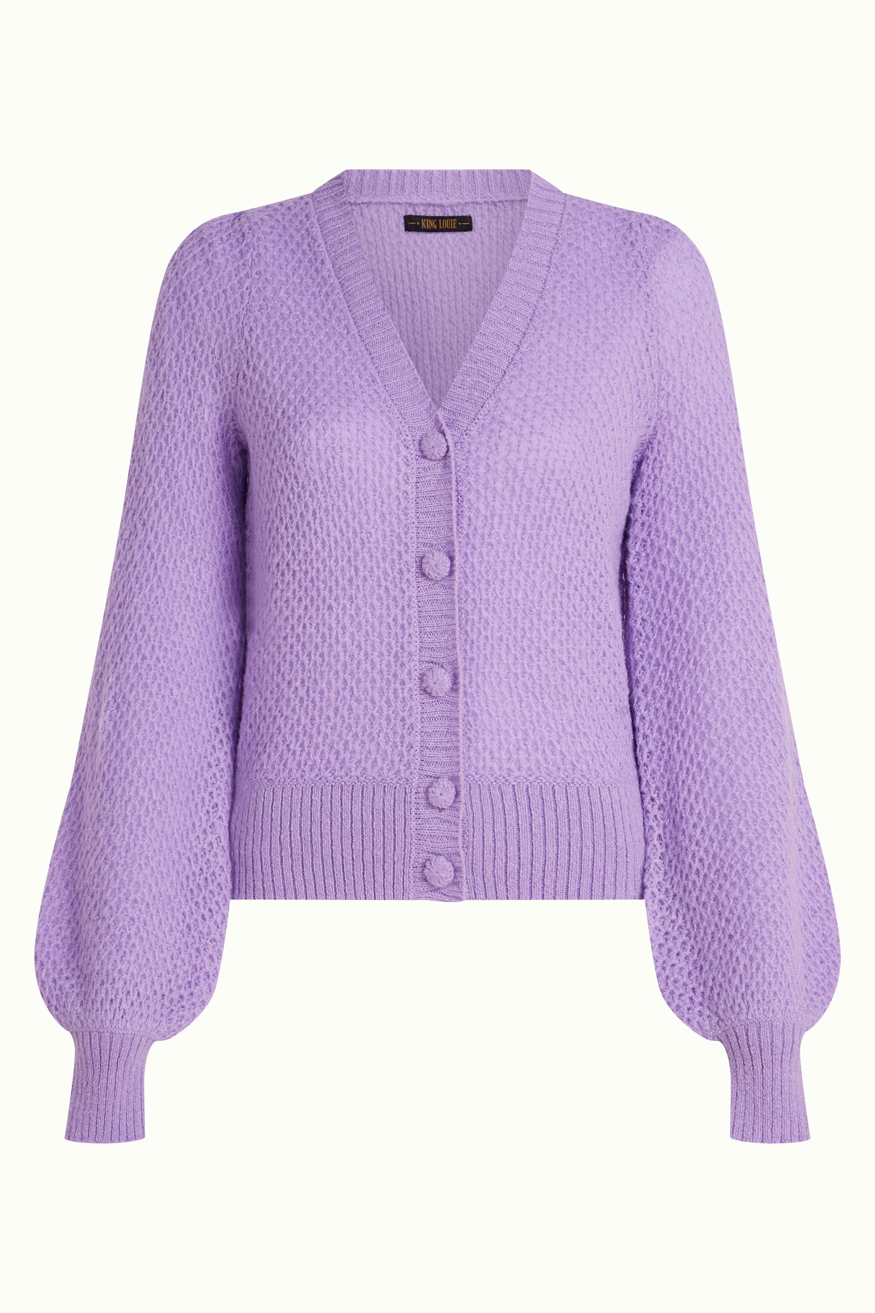 Cardi V Farfalle - Sheer Lilac