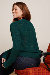 Blanca Cardi Farfalle - Pine Green