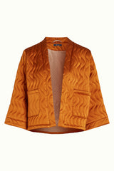 Noor Jacket Star Satin - Maple Orange