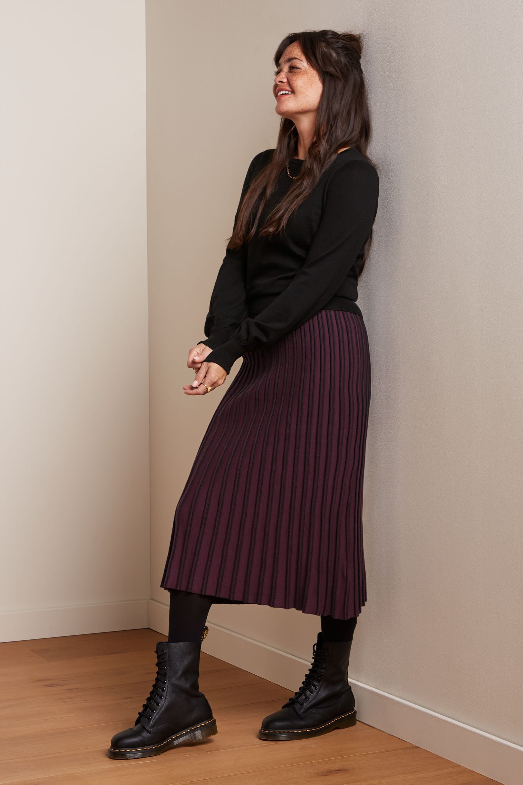 Knit Skirt Gilmour - Black