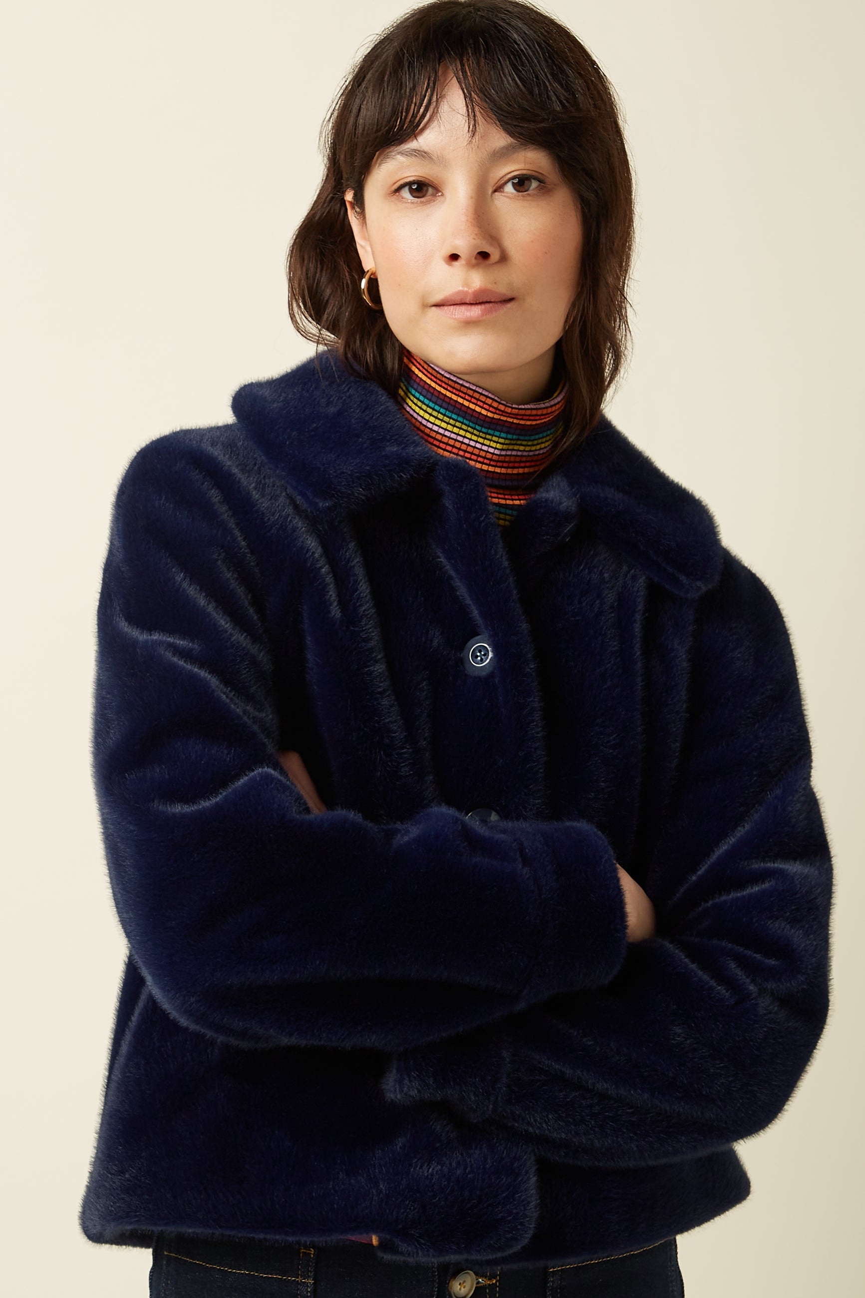 Sylvie Jacket Phoenix - Evening Blue – King Louie