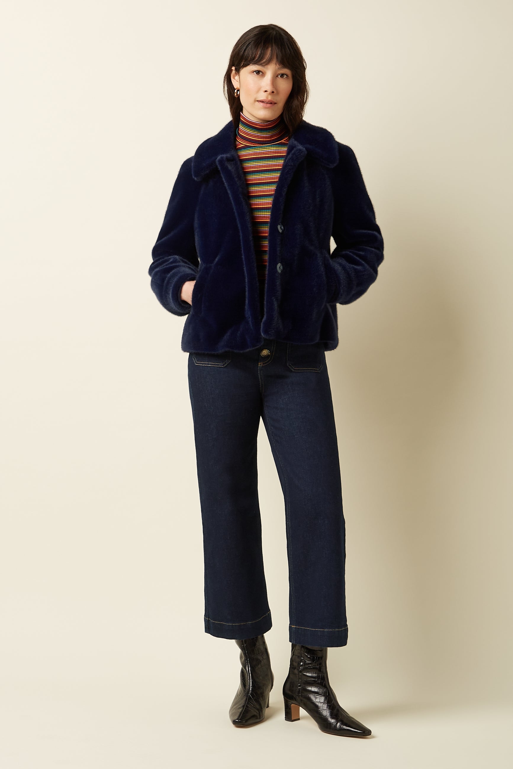 Sylvie Jacket Phoenix - Evening Blue