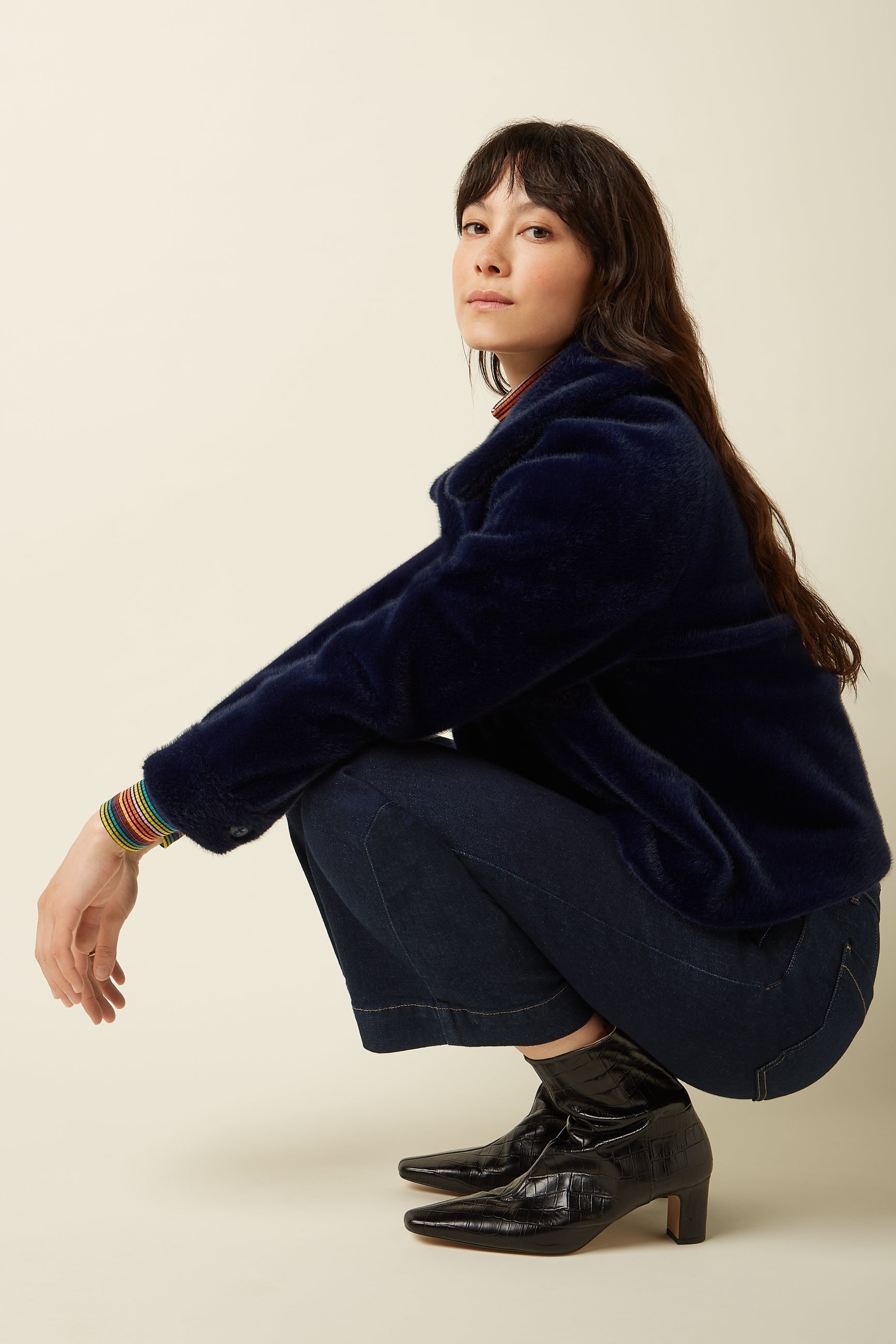 Sylvie Jacket Phoenix - Evening Blue