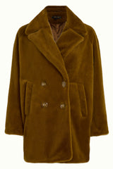 Amelie Coat Phoenix - Golden Brown