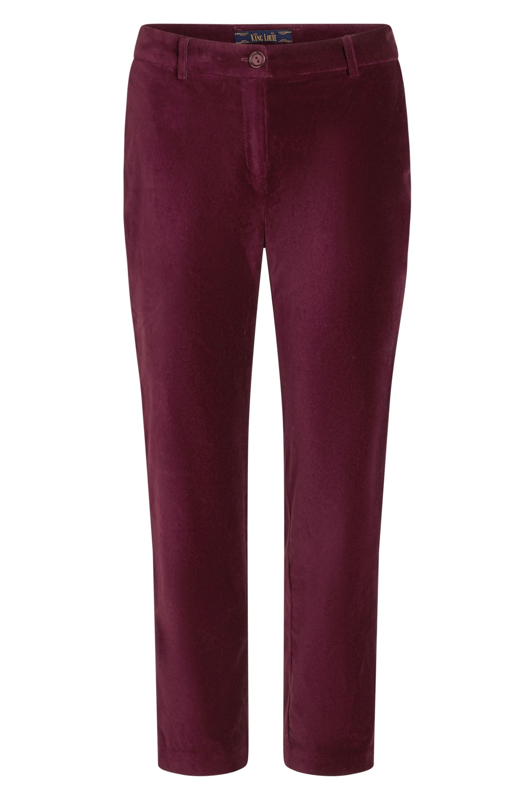 Ann Pants Uni Fargo - Cabernet Red