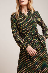 Olive Dress Mayfield - Sycamore Green