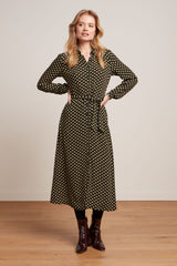 Olive Dress Mayfield - Sycamore Green