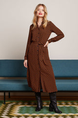 Olive Dress Mayfield - Beet Red