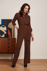 Luna Jumpsuit Mayfield - Beet Red