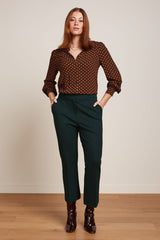 Maisie Blouse Mayfield - Beet Red