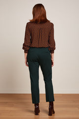 Maisie Blouse Mayfield - Beet Red