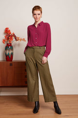 Federica Pants Norman Check - Biscotti