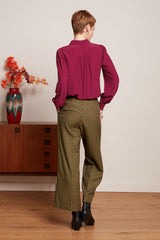 Federica Pants Norman Check - Biscotti