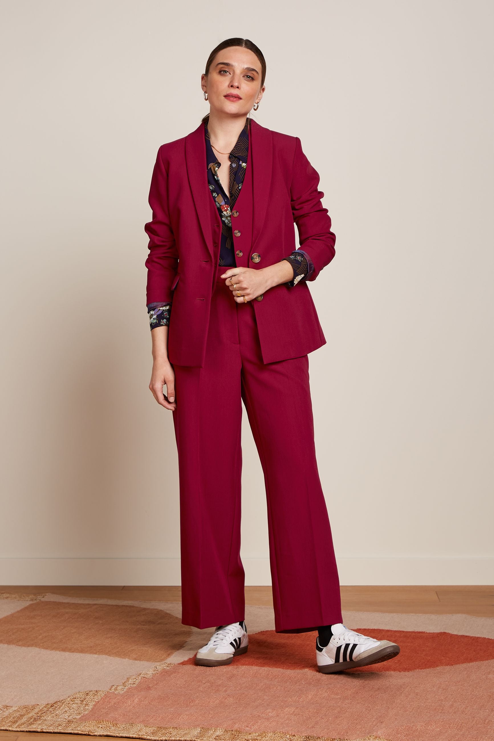 Federica Pants Marple - Rumba Red