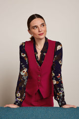 Bianca Gilet Marple - Rumba Red