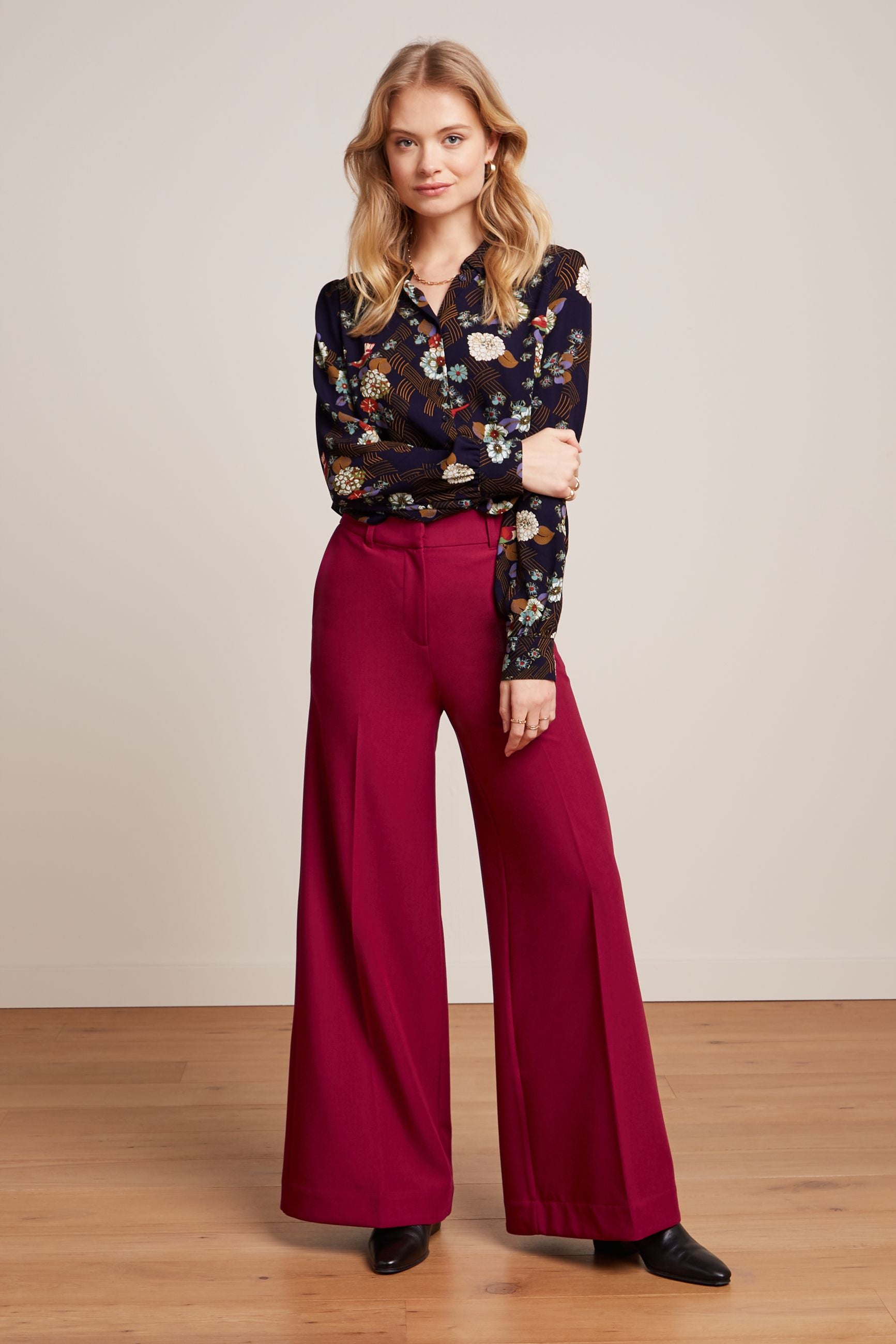 Chloe Pants Marple - Rumba Red