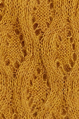 Scarf Ajour Carre - Gold