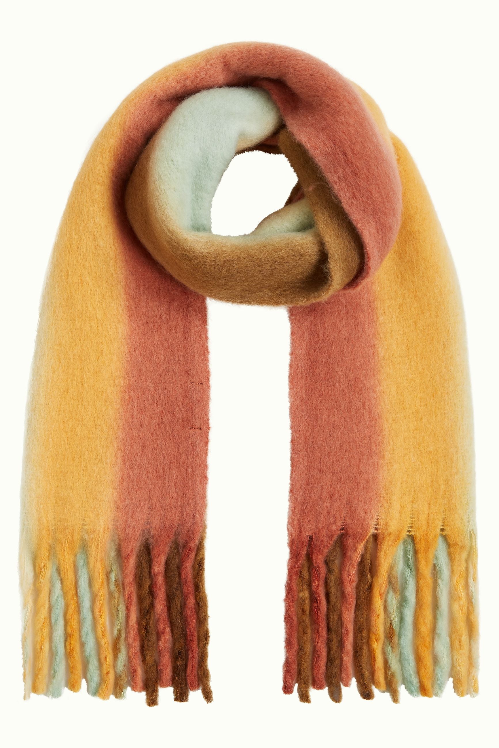 Cat Scarf - Golden Brown