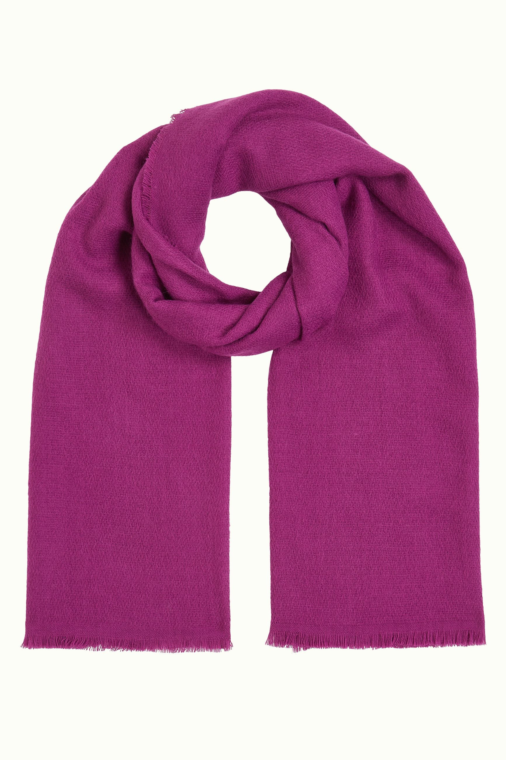 Crush Scarf - Wild Fuchsia