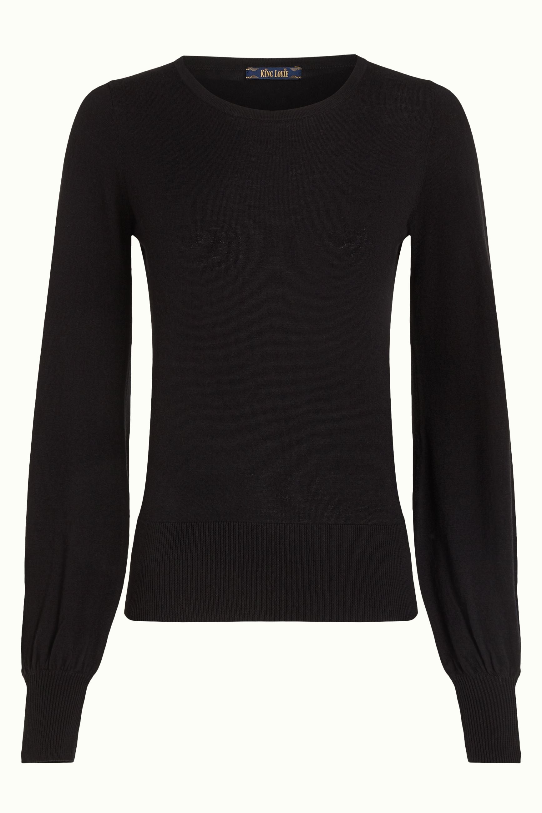 Bell Sleeve Top Club - Black