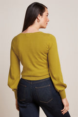 Bell Sleeve Top Club - Curry Yellow