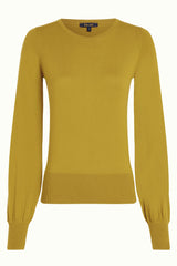 Bell Sleeve Top Club - Curry Yellow