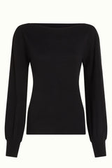 Cybil Top Cocoon - Black