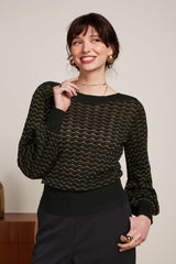 Audrey Top Pacific - Black