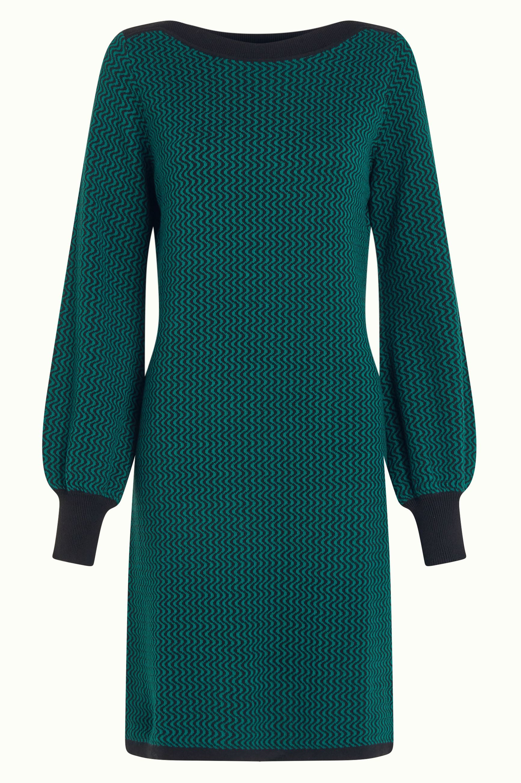 Audrey Dress Teddy - Antique Green