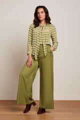 Delia Blouse Farrow - Guacemole