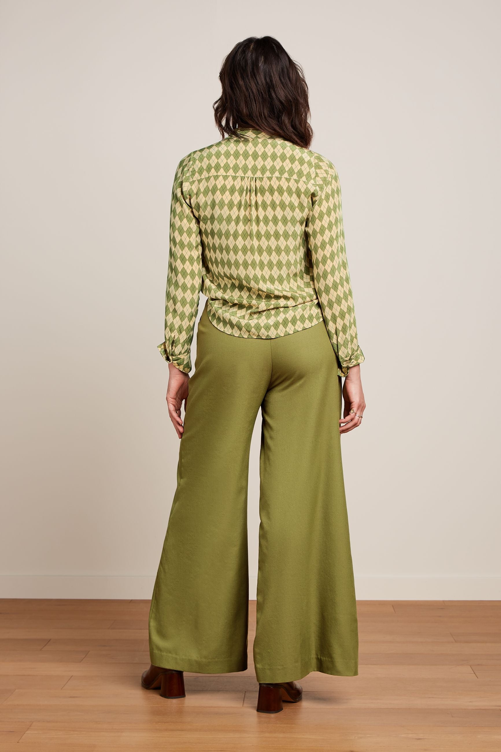 Delia Blouse Farrow - Guacemole