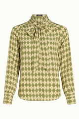 Delia Blouse Farrow - Guacemole