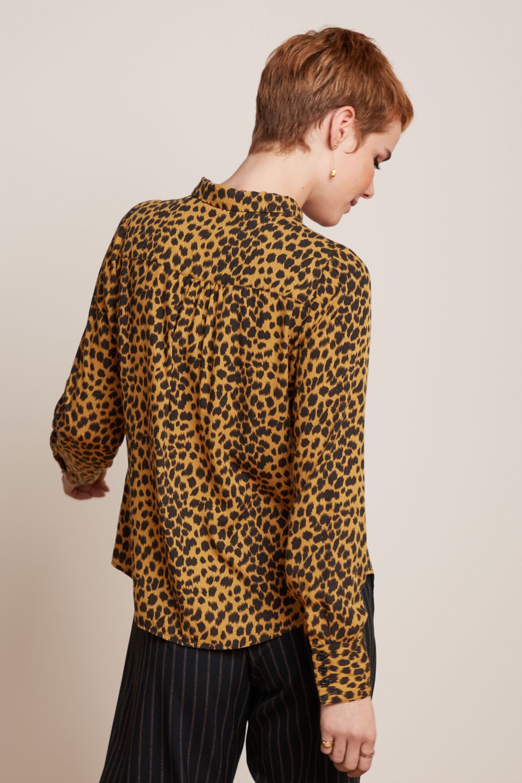 Ella Blouse Tigre - Golden Brown