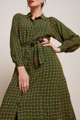 Marisa Dress Valley - Peacock Green