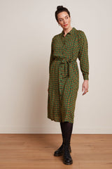 Marisa Dress Valley - Peacock Green