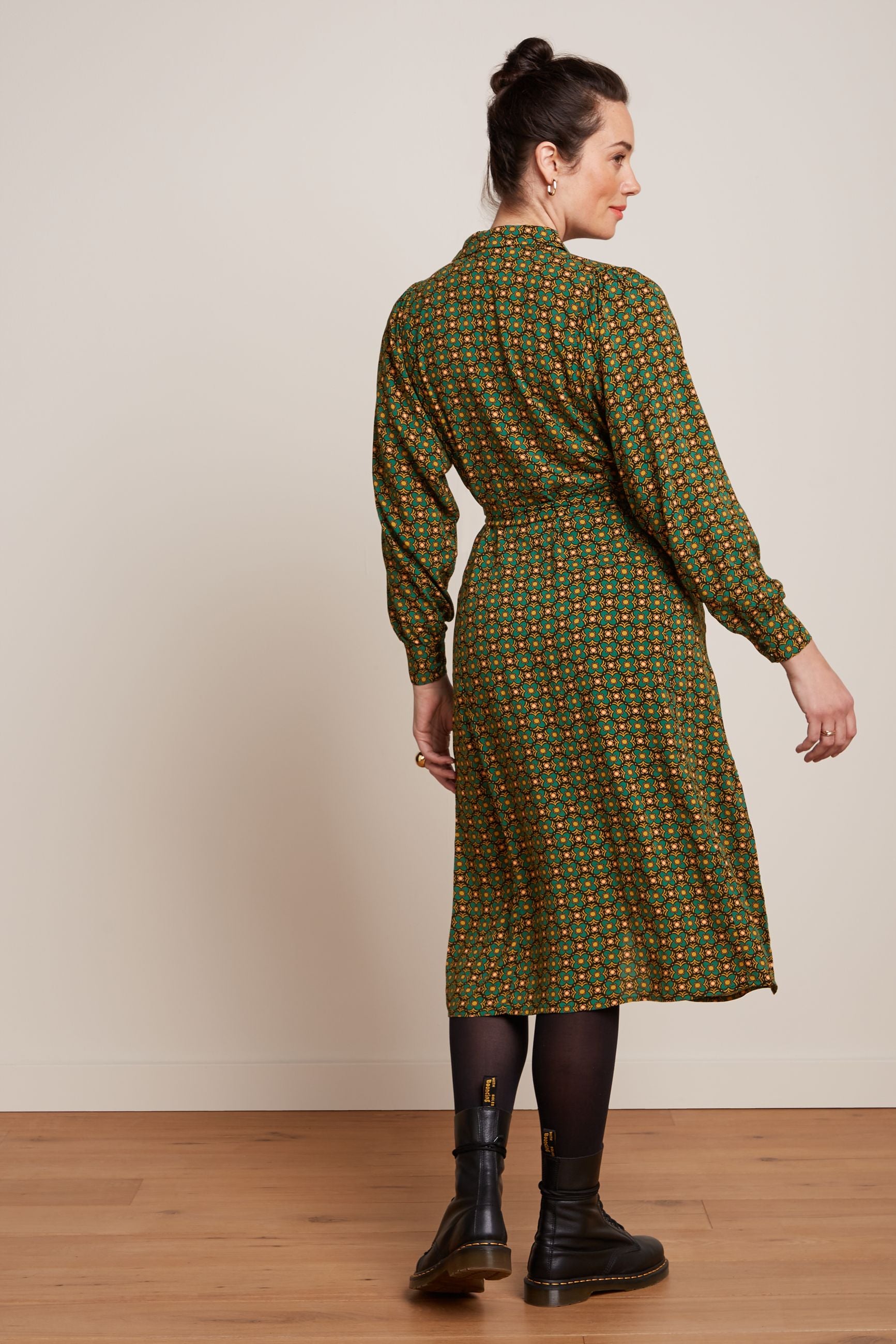 Marisa Dress Valley - Peacock Green