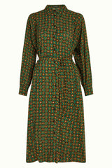 Marisa Dress Valley - Peacock Green