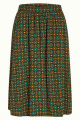 Layla Skirt Valley - Peacock Green