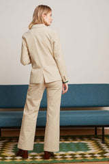 Tina Blazer Corduroy - Ivory