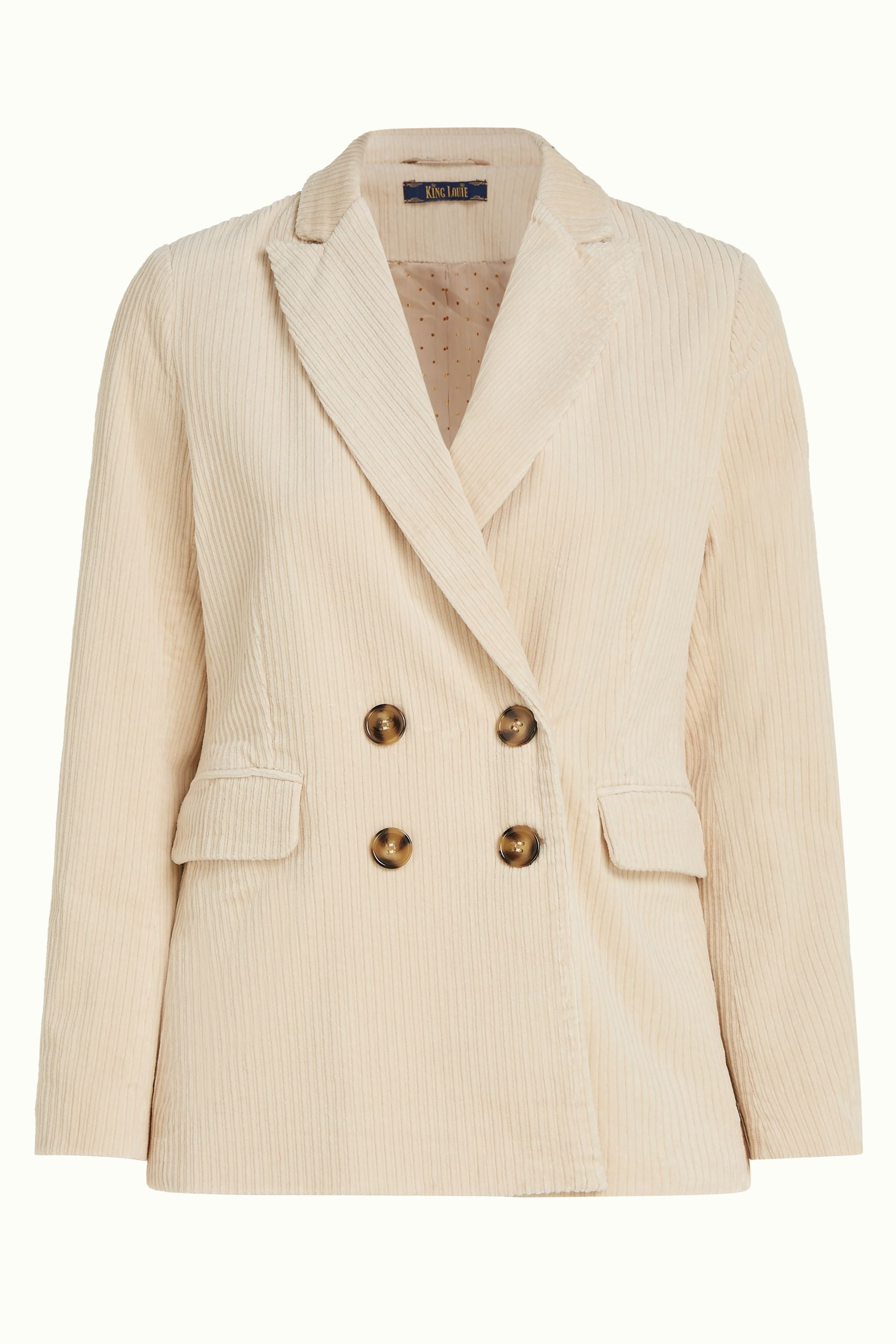 Tina Blazer Corduroy - Ivory