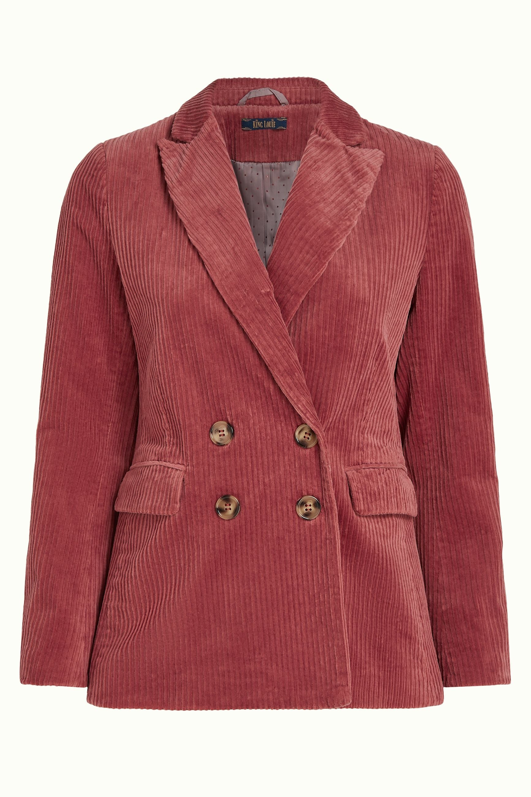 Tina Blazer Corduroy - Desert Red